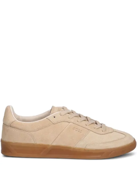BOSS suede sneakers