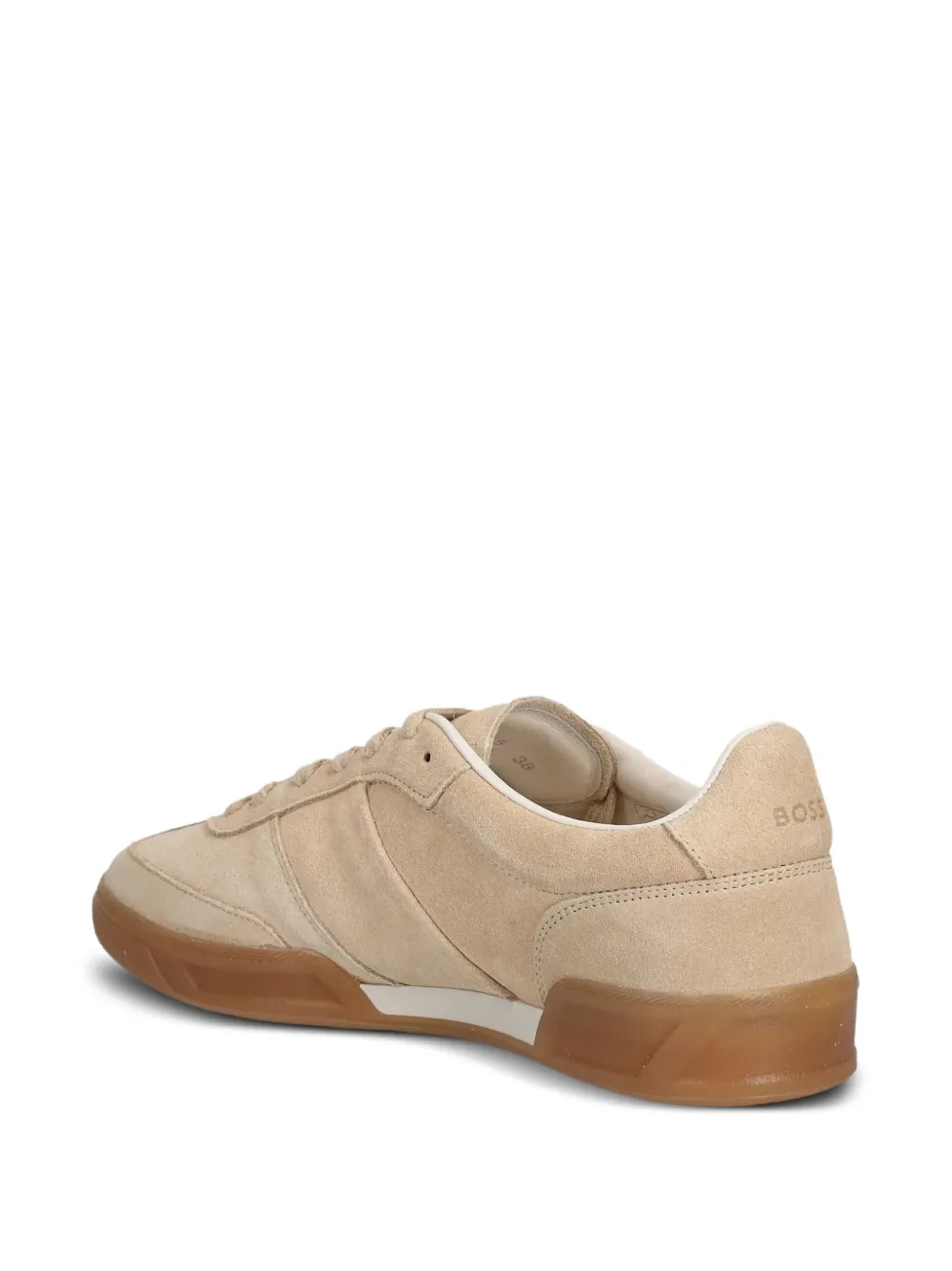 BOSS Suède sneakers Beige