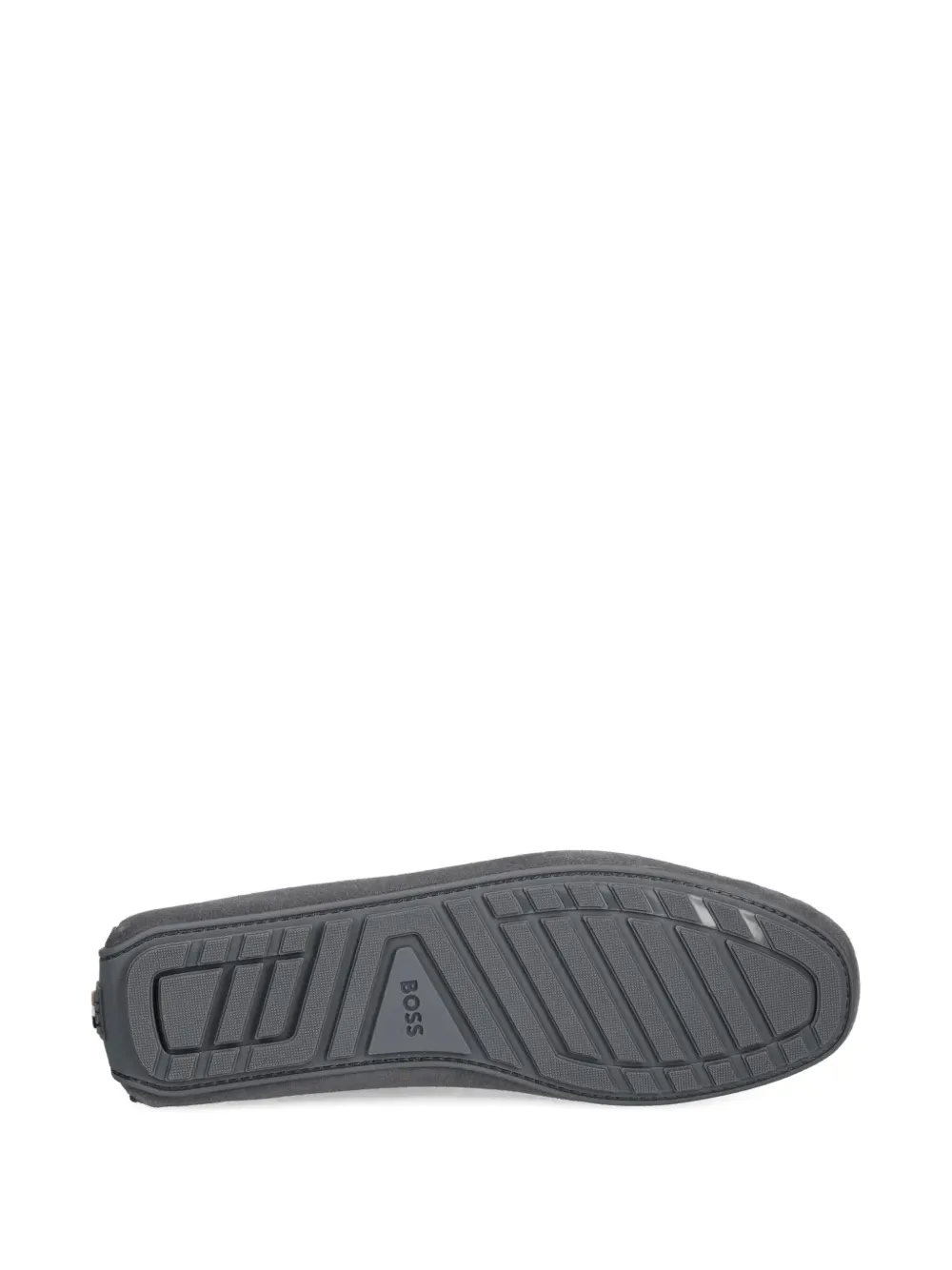 BOSS suede loafers Grey