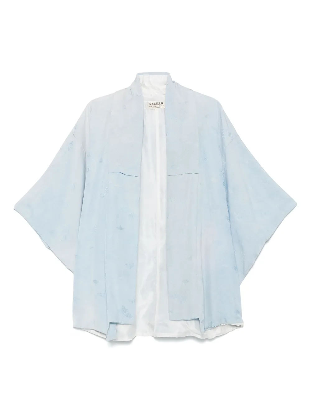 A.N.G.E.L.O. Vintage Cult 1990s pre-owned patterned-jacquard kimono | Blue | Image 1