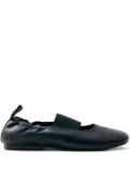 ALOHAS Sutton elastic-band gathered ballet flats - Black