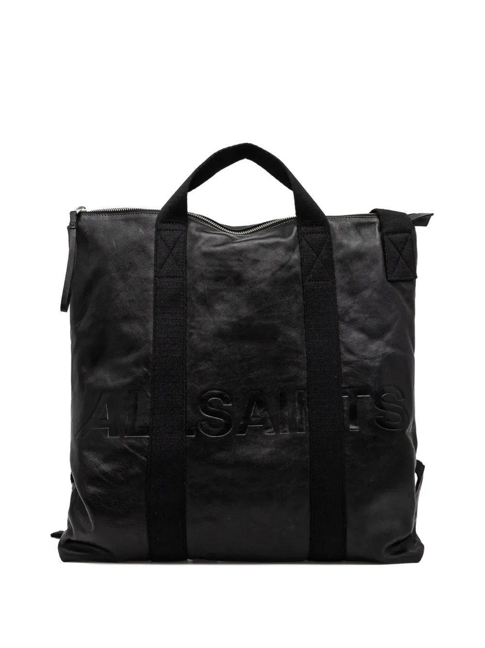 Allsaints Leather Travel Bag