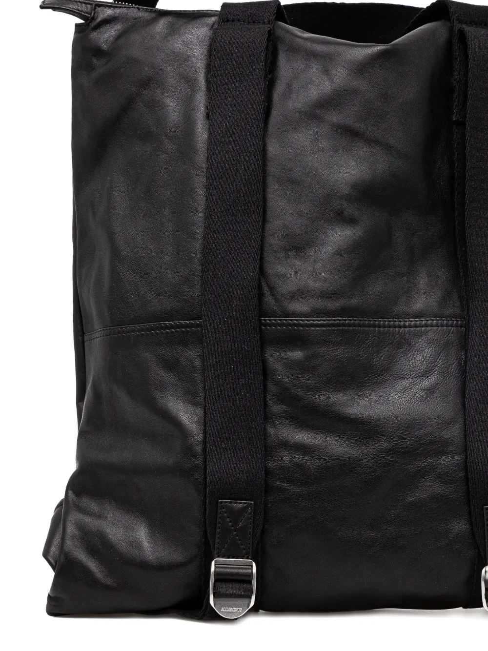 AllSaints Leren reistas Zwart