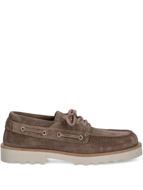 AllSaints Skiff suede boat shoes