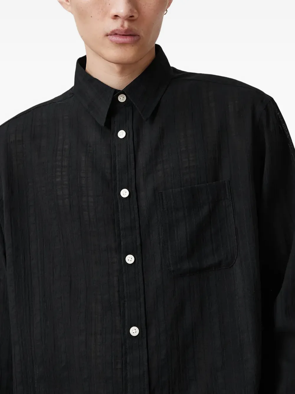 AllSaints Karmi overhemd Zwart