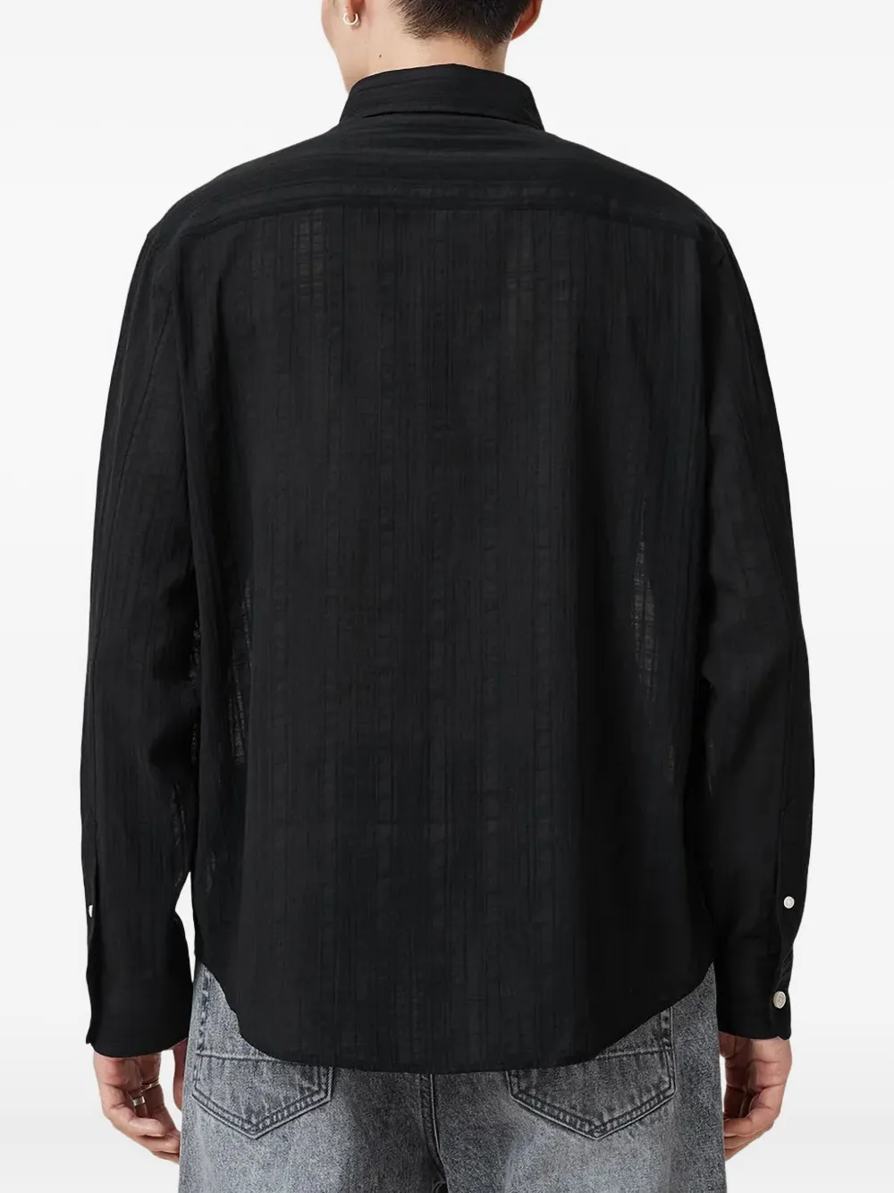 AllSaints Karmi overhemd Zwart