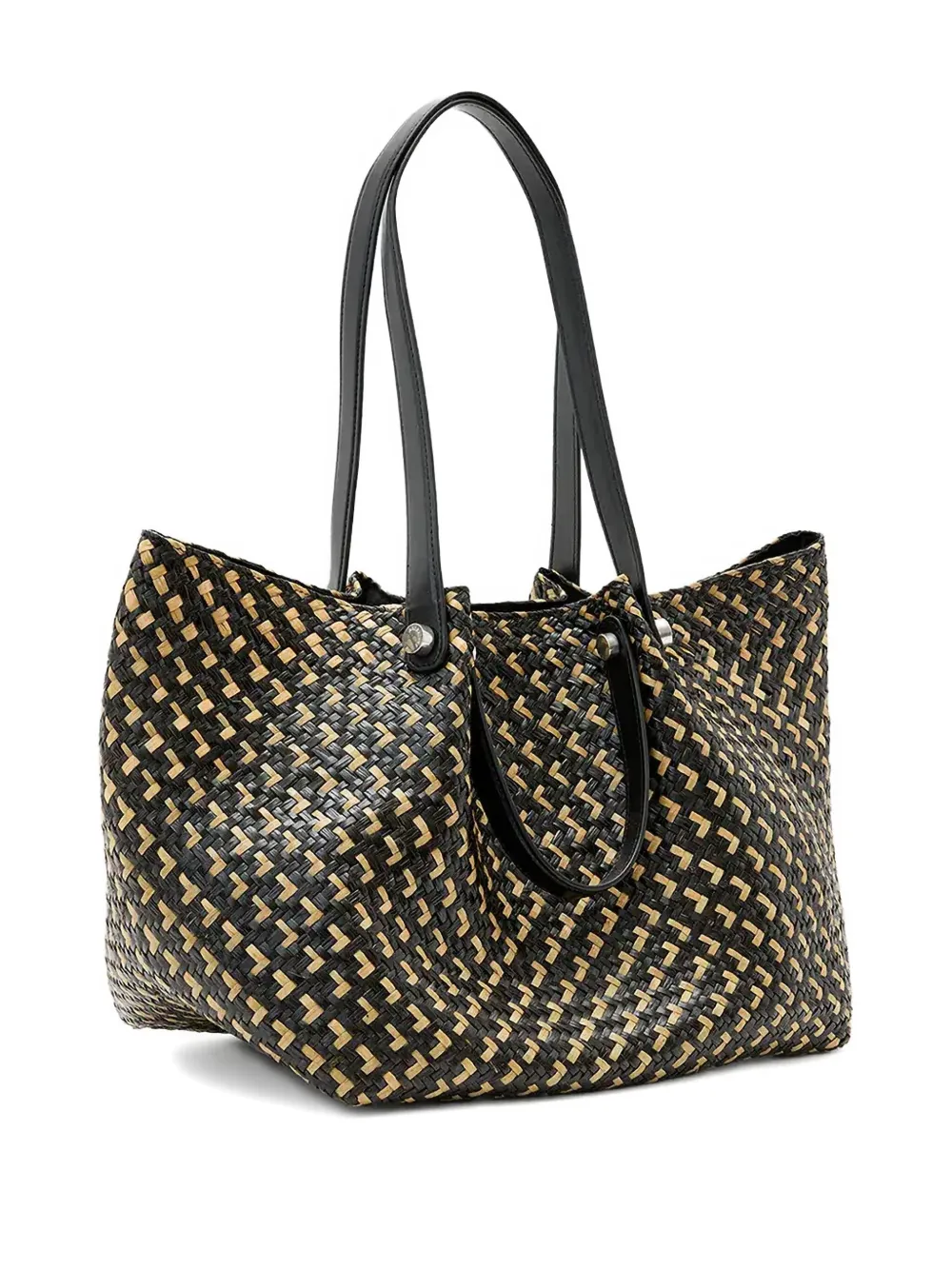 AllSaints Geweven shopper - Zwart