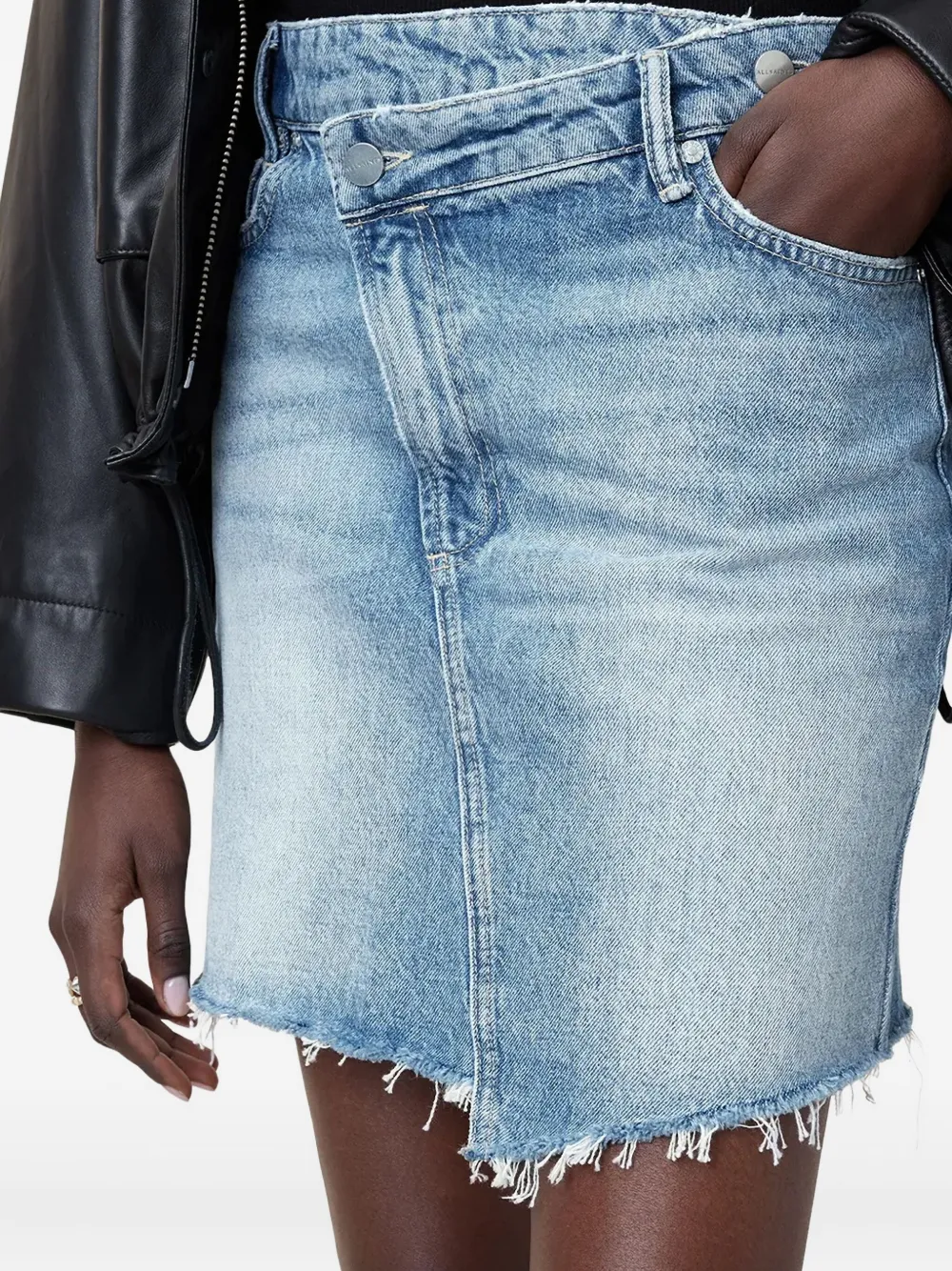 AllSaints Denim mini-rok Blauw