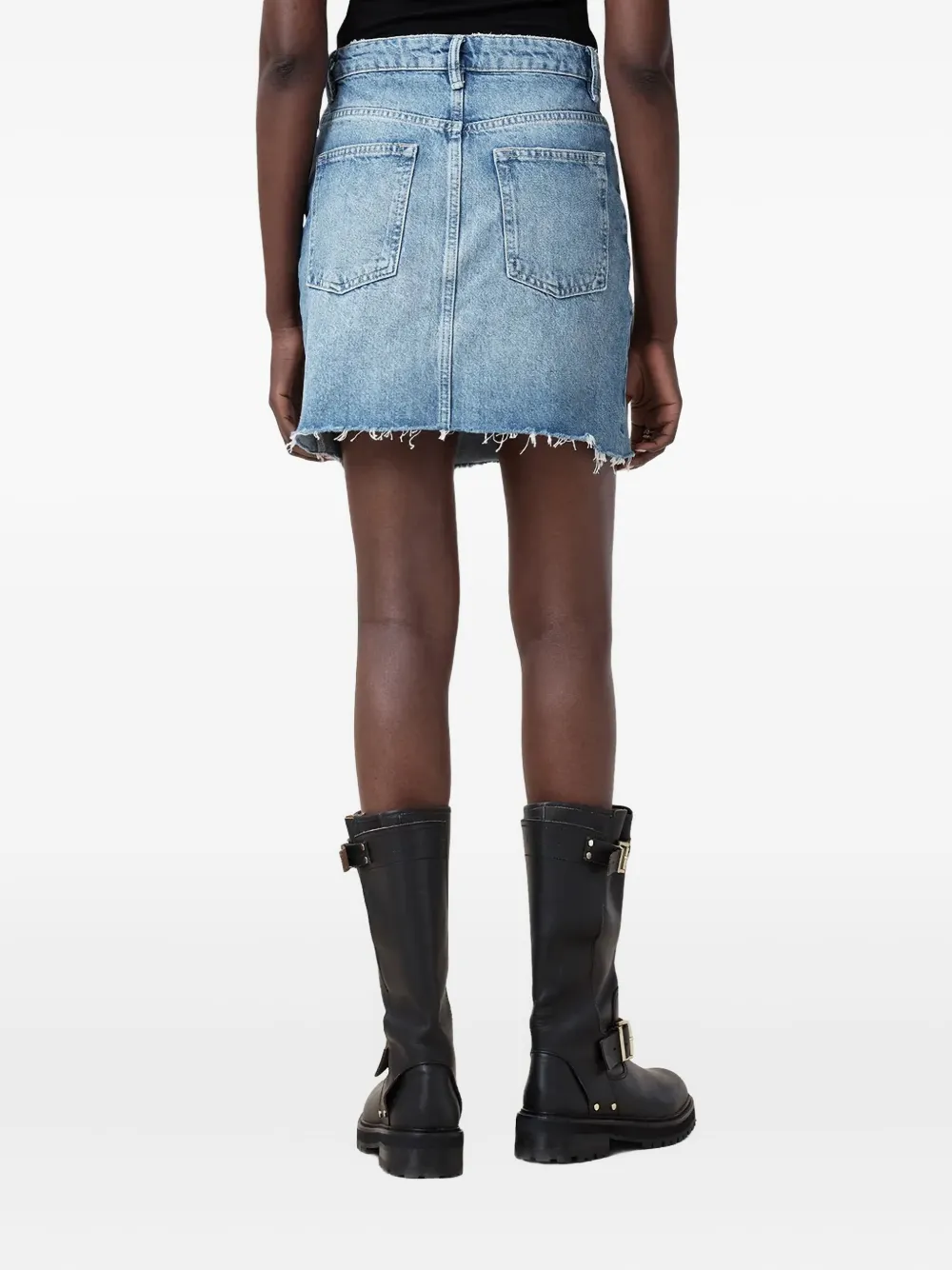 AllSaints Denim mini-rok Blauw