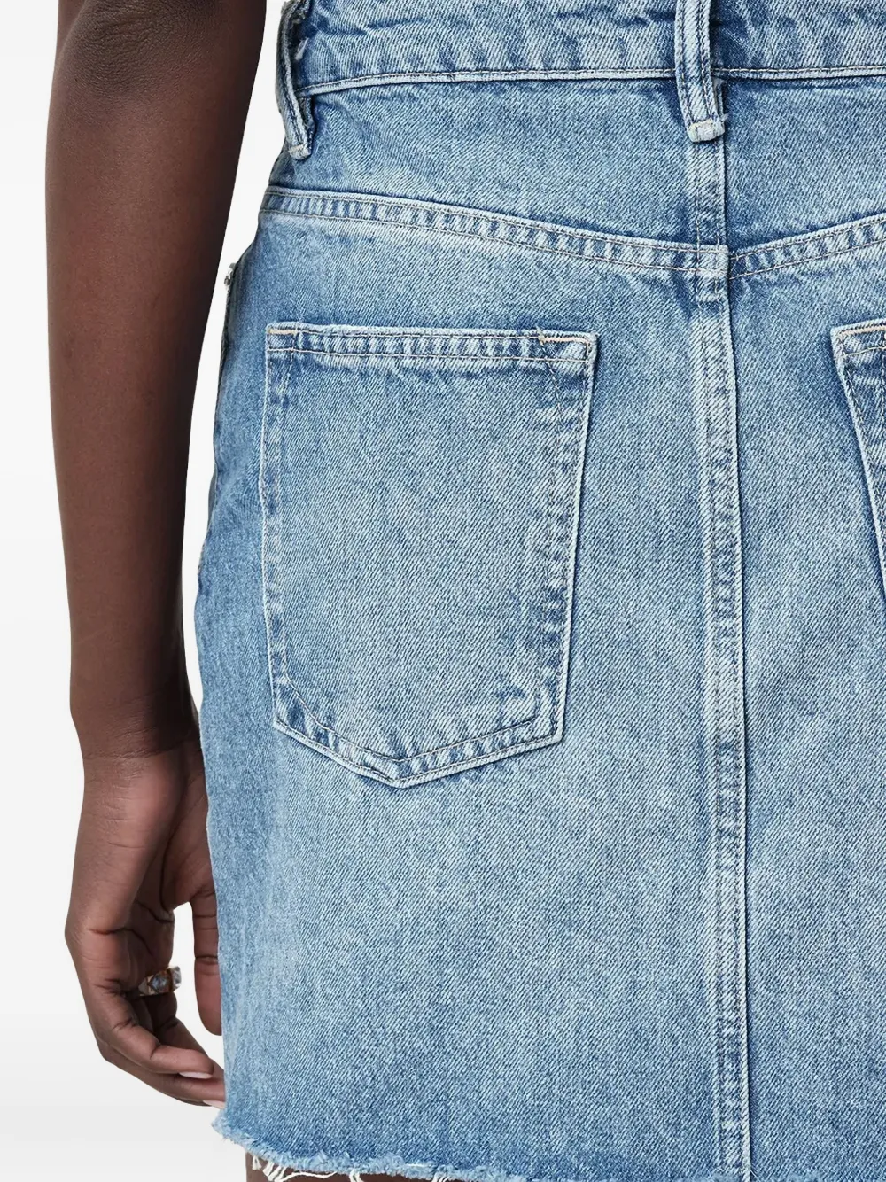 AllSaints Denim mini-rok Blauw