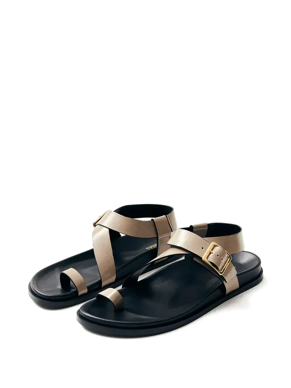 ALOHAS leather sandals Neutrals
