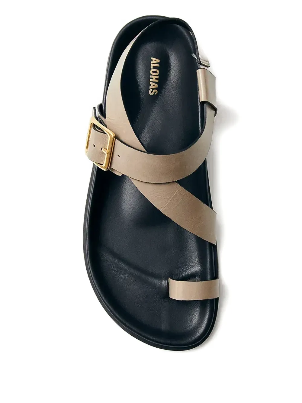ALOHAS leather sandals Neutrals