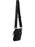 AllSaints camouflage-pattern zip-fastening messenger bag - Black