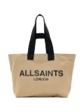 AllSaints canvas tote bag - Neutrals