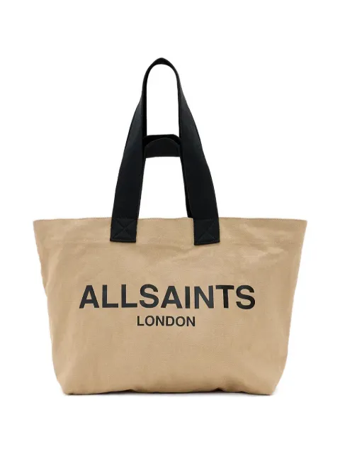 AllSaints canvas tote bag
