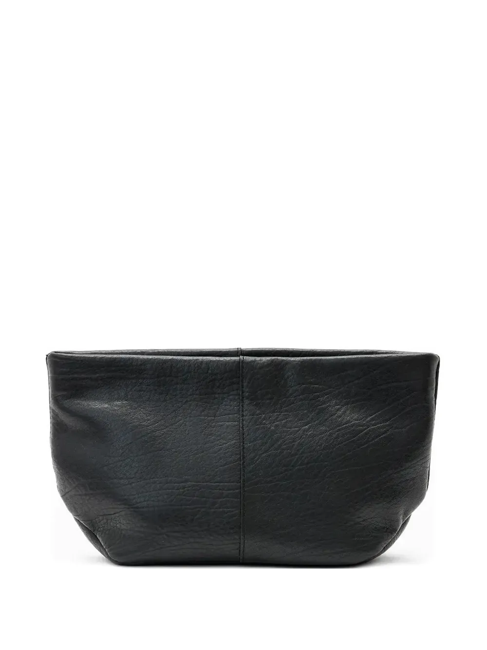 ALLSAINTS HEX LEATHER CLUTCH BAG