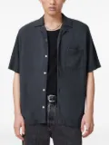 AllSaints Cudi patch-pocket shirt - Blue
