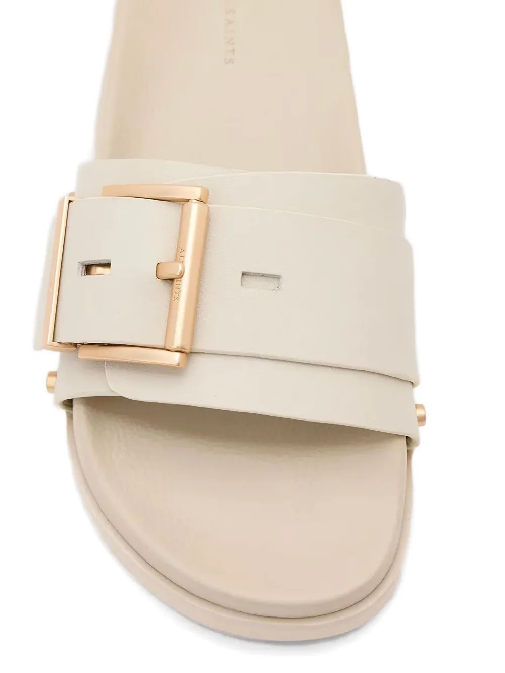 AllSaints leather sandals Neutrals