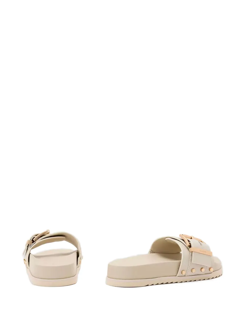 AllSaints leather sandals Neutrals