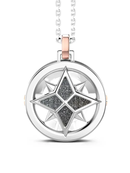 Collier en argent sterling à pendentif étoile - Zancan - Modalova