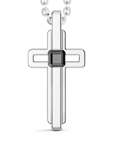 Zancan sterling silver Cross pendant necklace