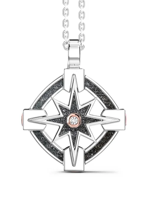 Zancan wind rose-pendant necklace