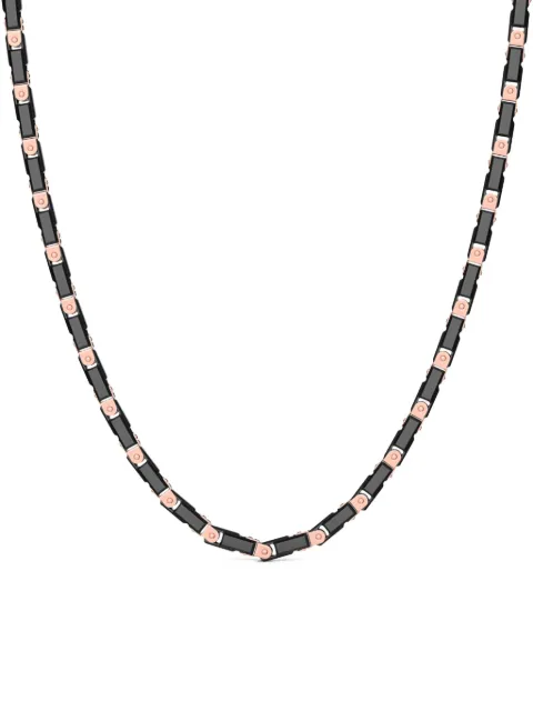 Zancan 18K rose gold ceramic necklace