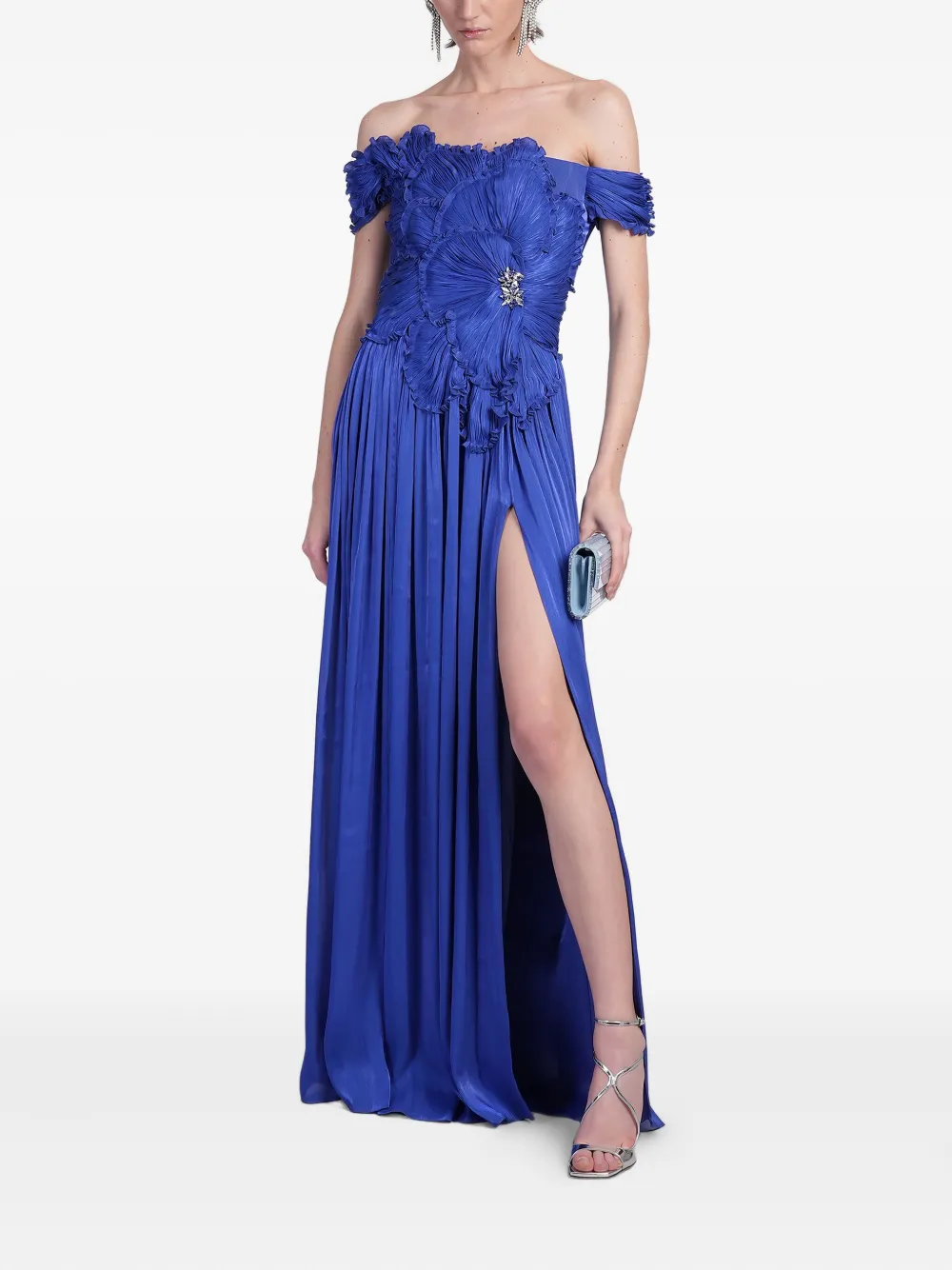 Costarellos Isla jurk - Blauw