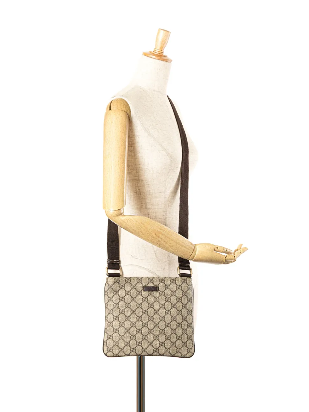 Gucci Pre-Owned Borsa a tracolla in tessuto GG Supreme 2000-2015 | Image 7