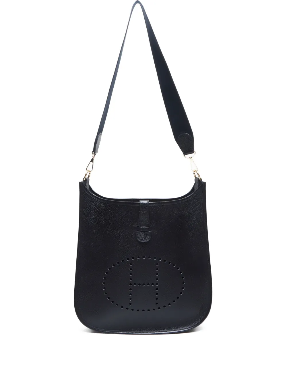 Hermès Pre-Owned 1997 エヴリン GM ハンドバッグ - ブラック Hermès Pre-Owned 1997 エヴリン GM ハンドバッグ - ブラック