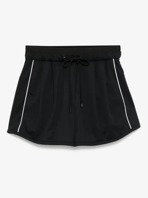 Juun.J double-waist track shorts