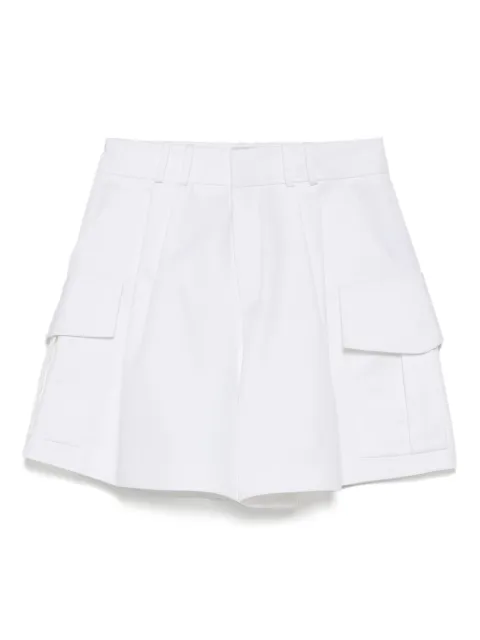 Dice Kayek shorts acampanados con pinzas