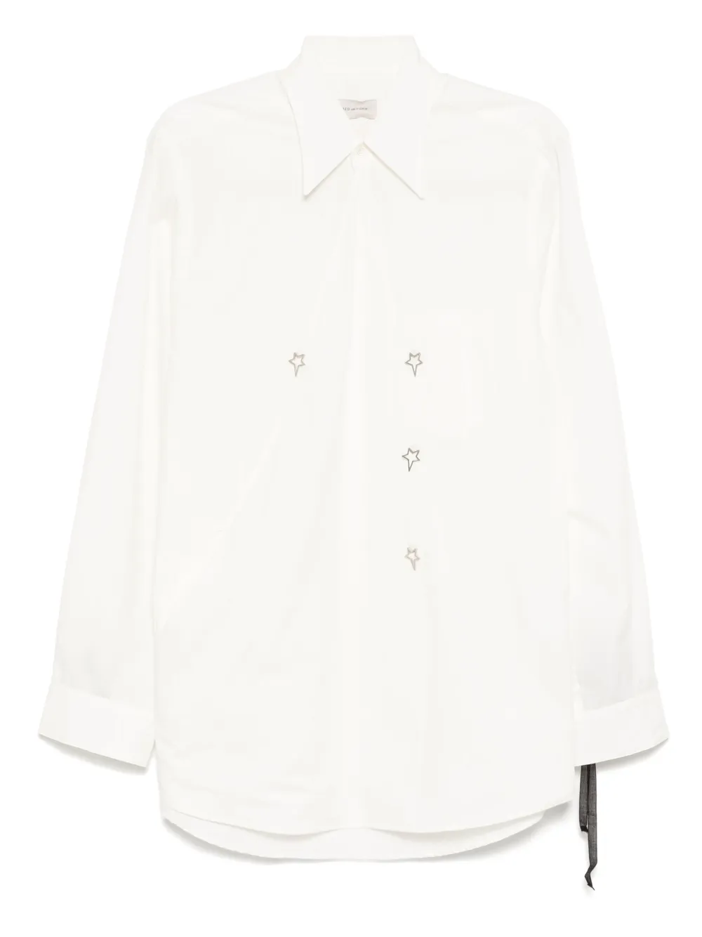 Bed J.W. Ford camisa estilo suéter | blanco | Image 1