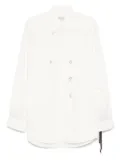 Bed J.W. Ford overlap pullover shirt - White
