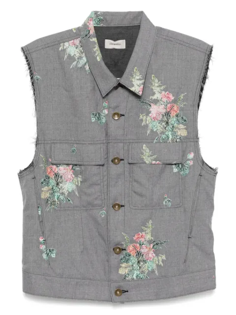 Bed J.W. Ford floral-pattern vest