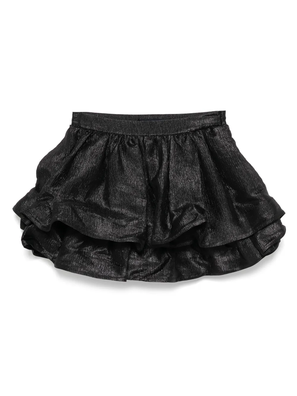 Juun.J bubble-shape mini skirt - ブラック Juun.J bubble-shape mini skirt - ブラック