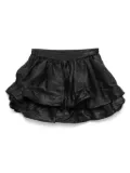 Juun.J bubble-shape mini skirt - Black