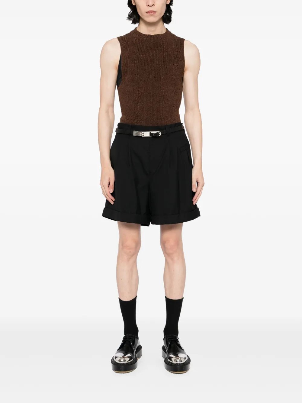 Bed J.W. Ford Tropical shorts - Zwart