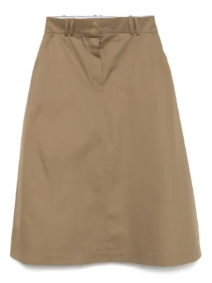 Rick Owens DRKSHDW プルオン ピラー マキシスカート | ニュートラル