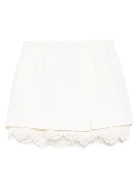 Dice Kayek shorts con detalles a capas