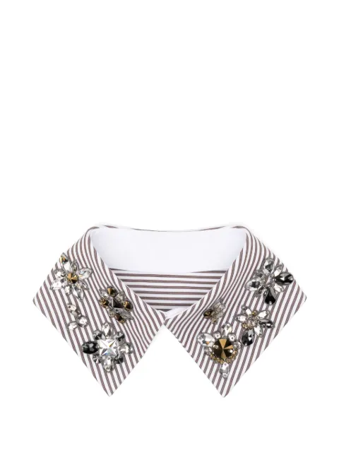 Dice Kayek crystal-embellished tie