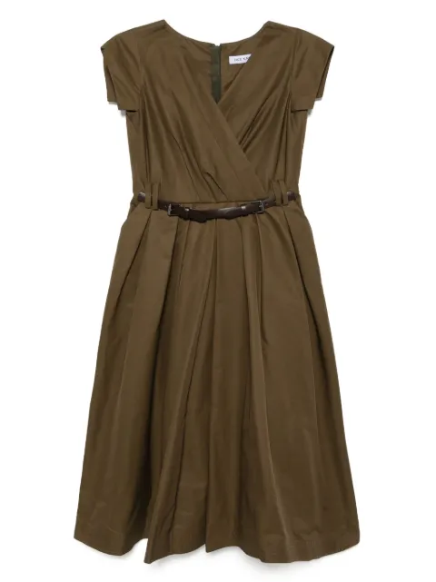 Dice Kayek structured V-neck dress