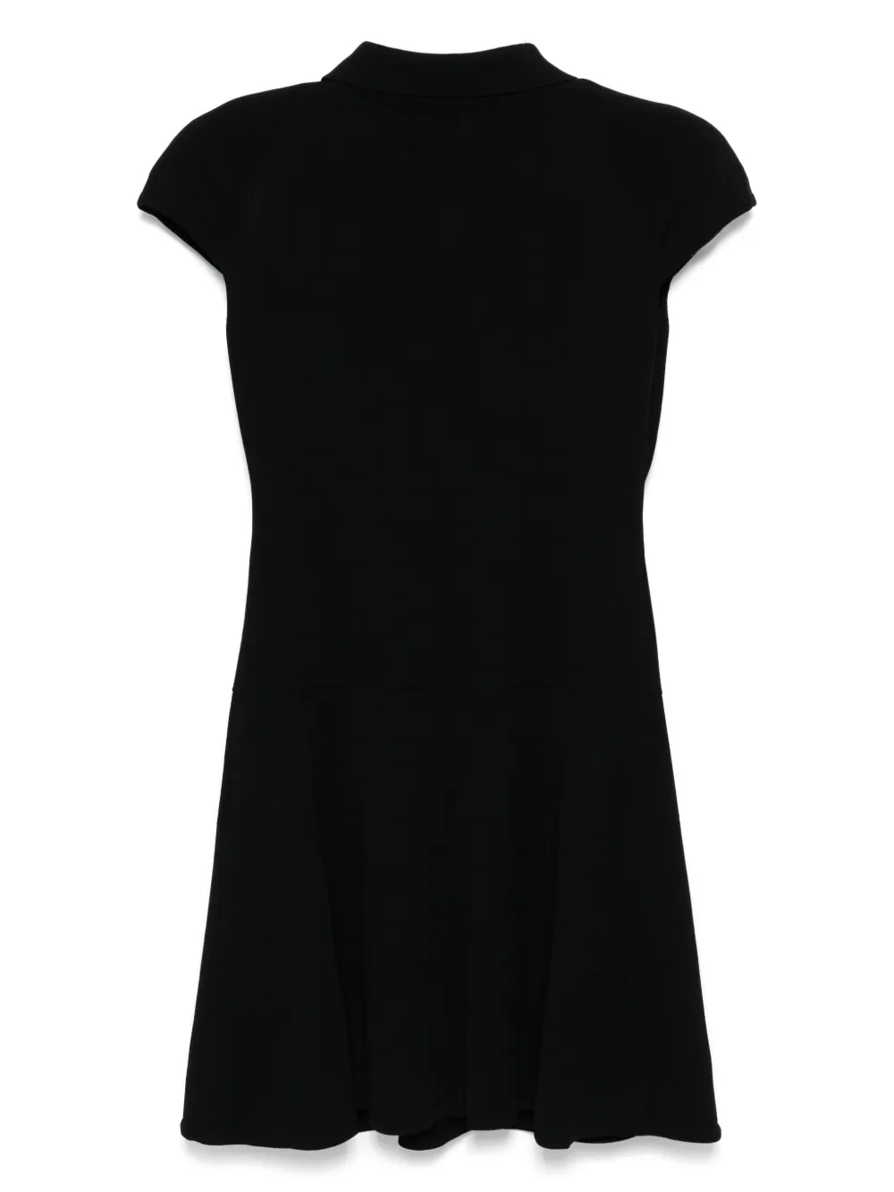 Juun.J knitted mini dress - Zwart