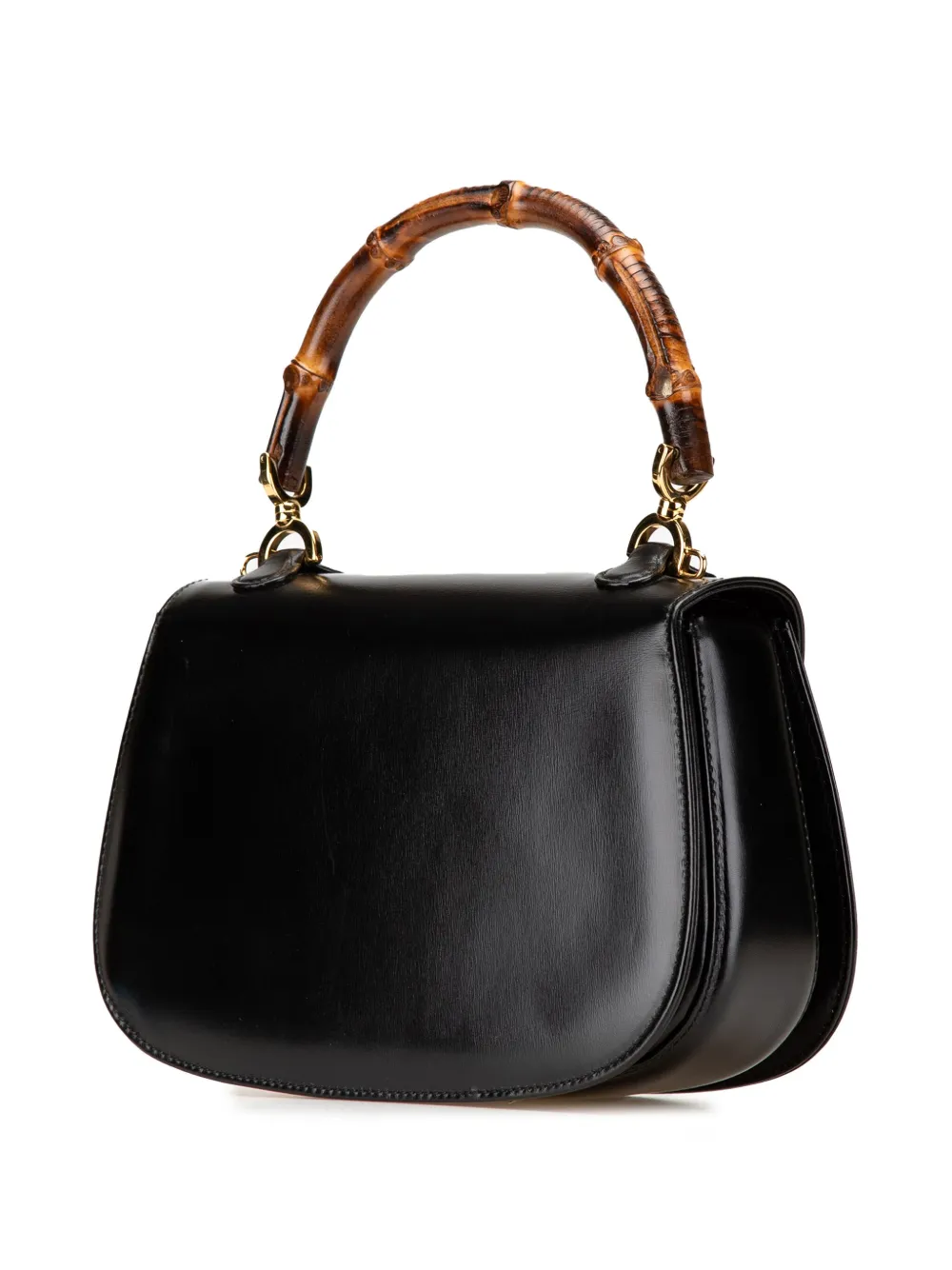 Gucci Pre-Owned 20th Century Calfskin Bamboo Night satchel | Pre-Owned | Image 2