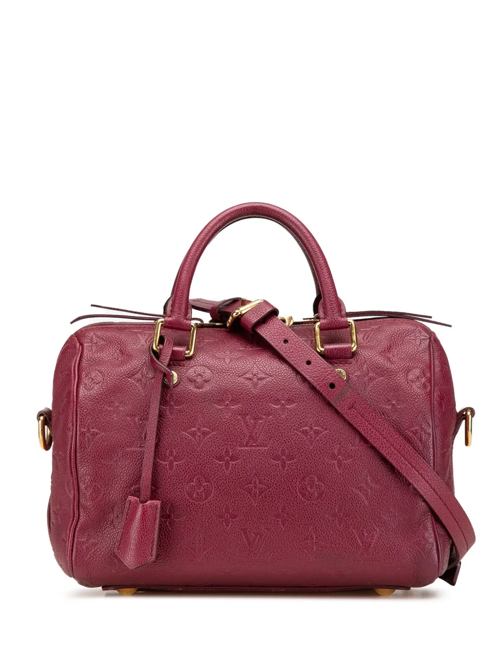 Louis Vuitton Pre-Owned 2012 モノグラム アンプラント スピーディ バンドリエール 25 サッチェルバッグ - Louis Vuitton Pre-Owned 2012 モノグラム アンプラント スピーディ バンドリエール 25 サッチェルバッグ -