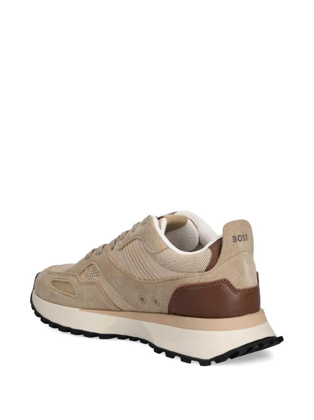 BOSS Jonah mesh-panelled sneakers Neutrals