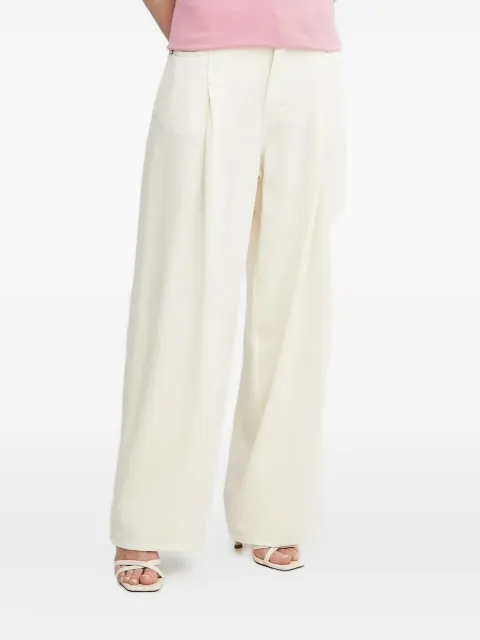 BOSS pleated wide-leg jeans