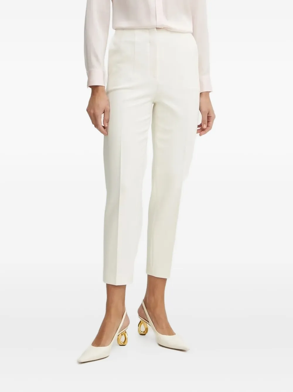 BOSS pleated-front trousers | White | Image 1