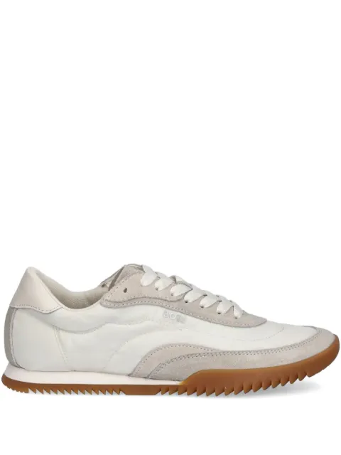BOSS panelled sneakers