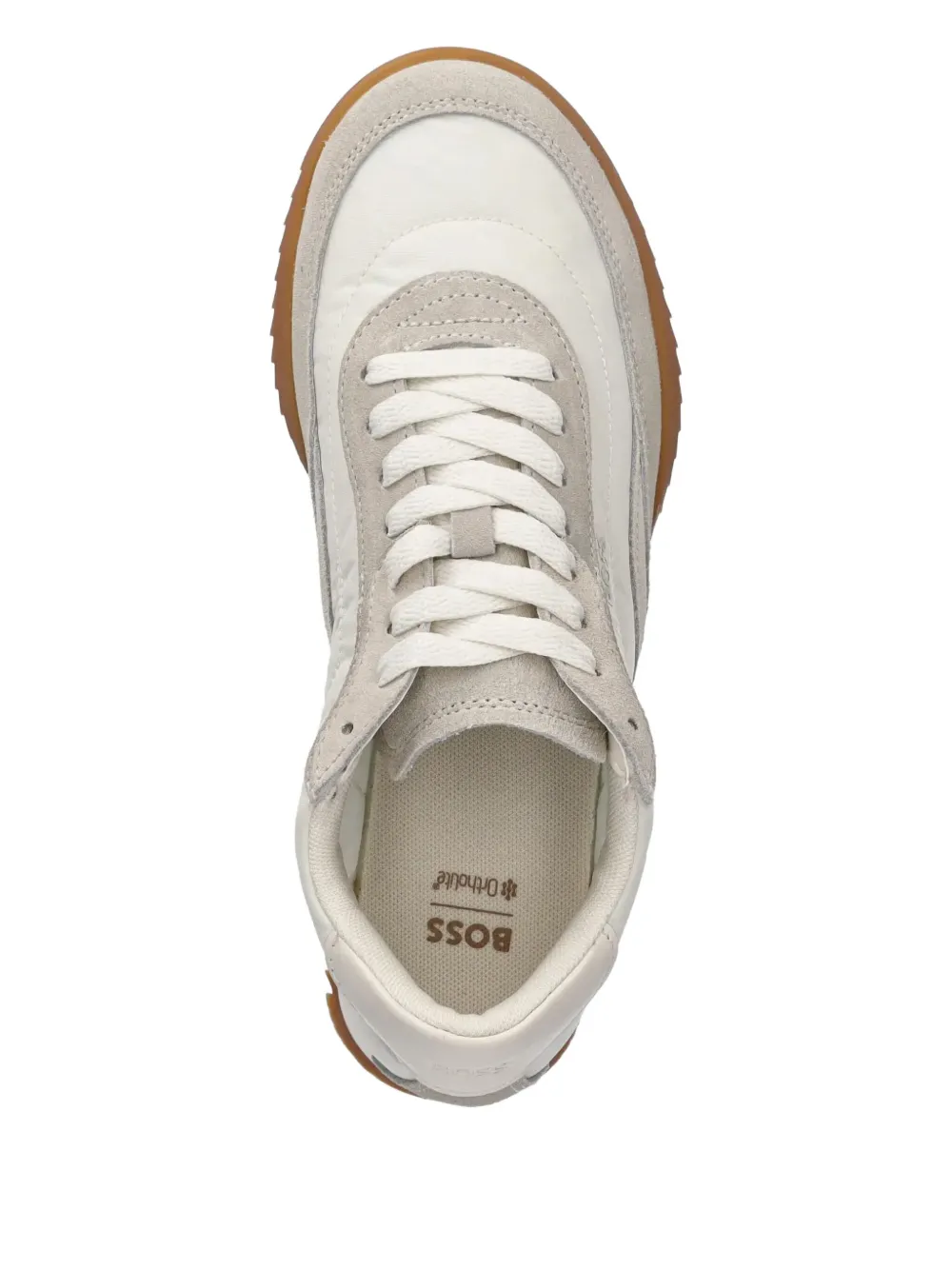 BOSS Sneakers met vlakken Wit